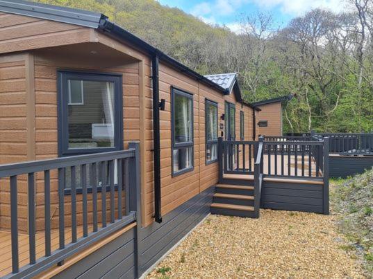 The Ceredigion - Plot 26, Woodlands Lodge Retreat, New Quay, West Wales Llanina Dış mekan fotoğraf